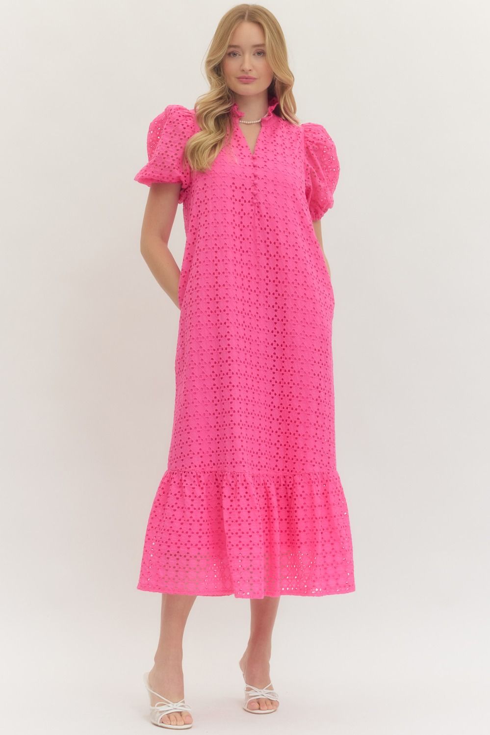 Eyelet Dress