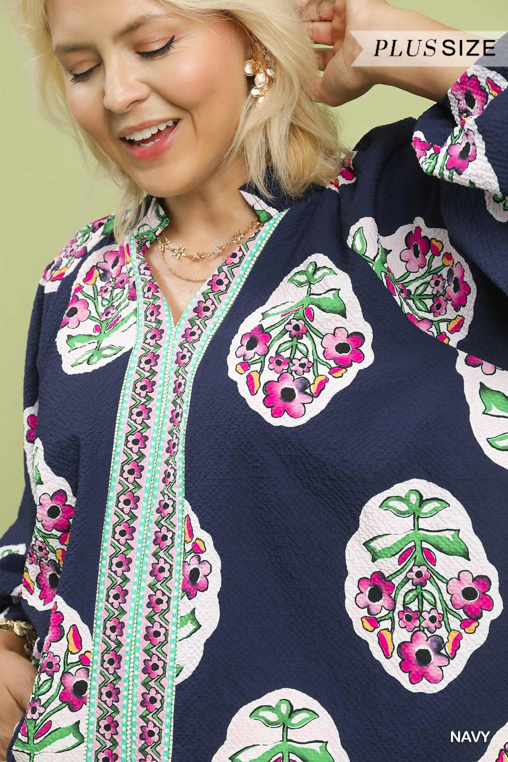 Wildflower Medallion Top