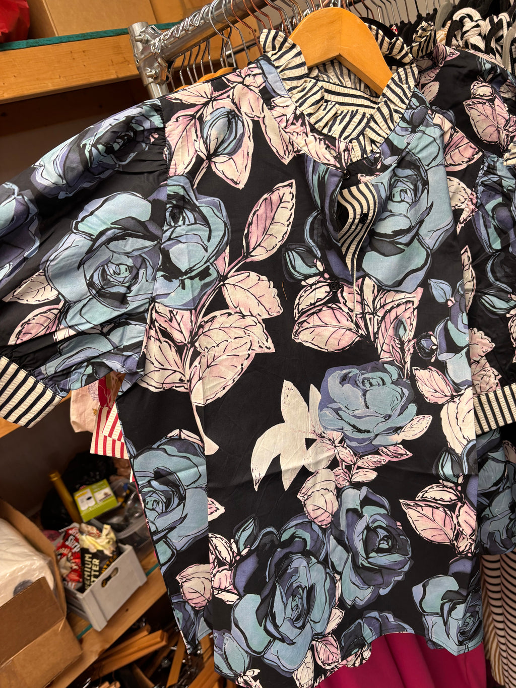 Enchanted Rose Garden Top