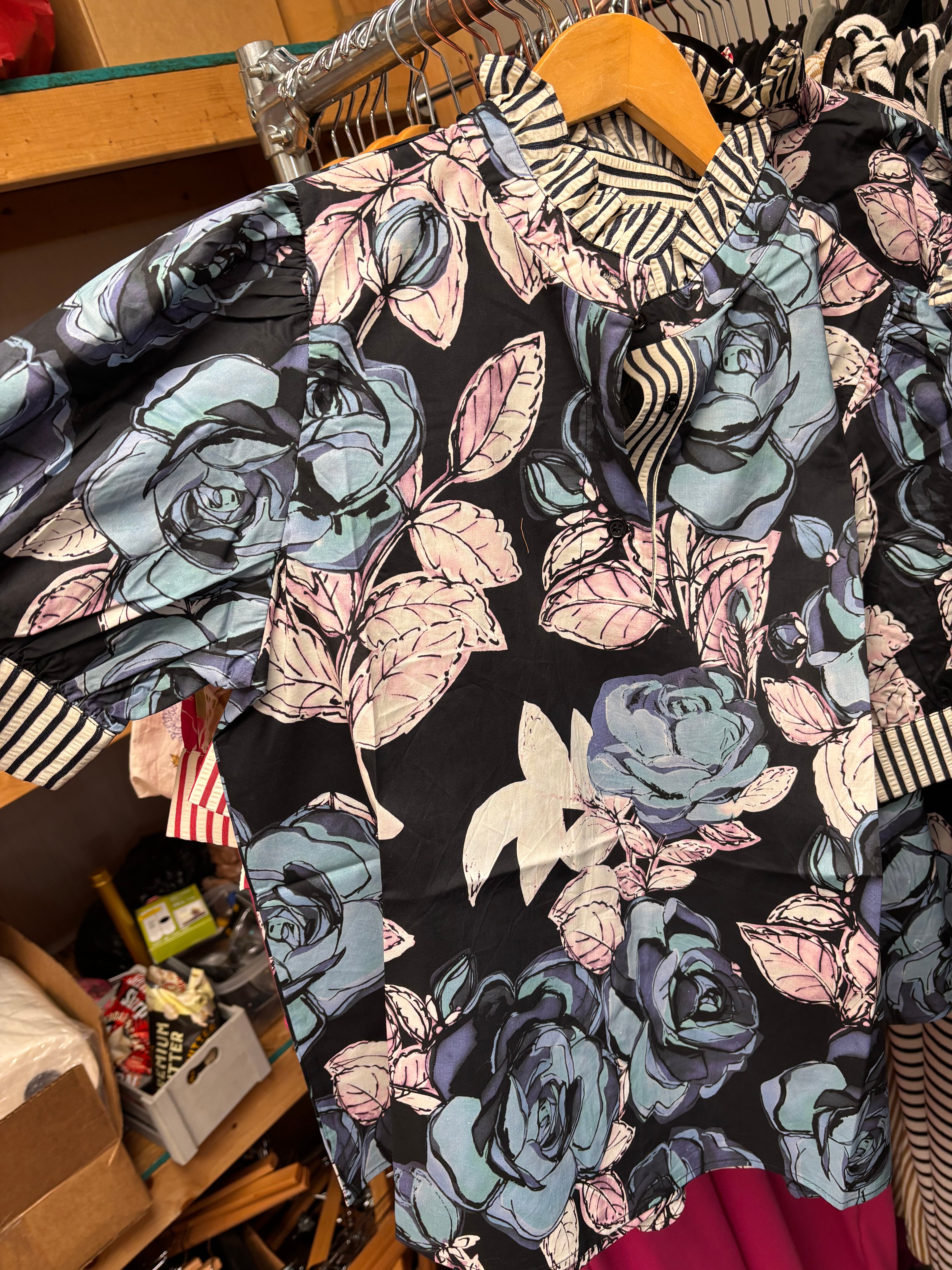 Enchanted Rose Garden Top