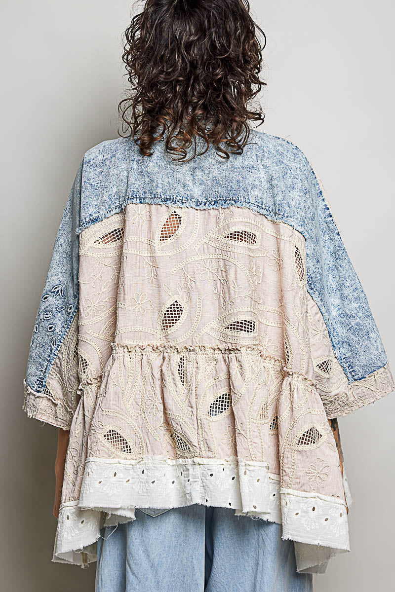 Canyon Lace Denim Jacket