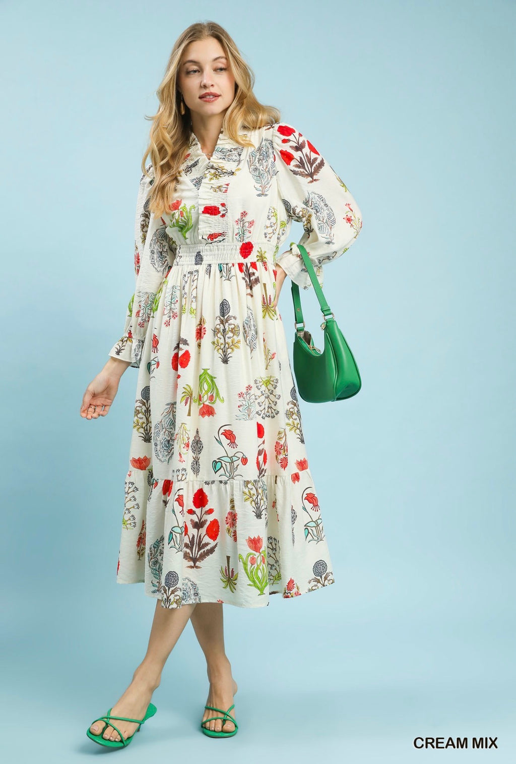 Secret Garden Midi Dress