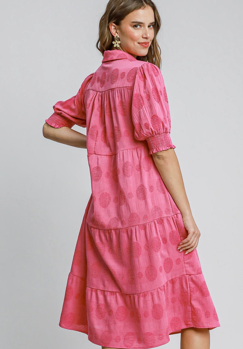 Blossom Dot Tiered Dress