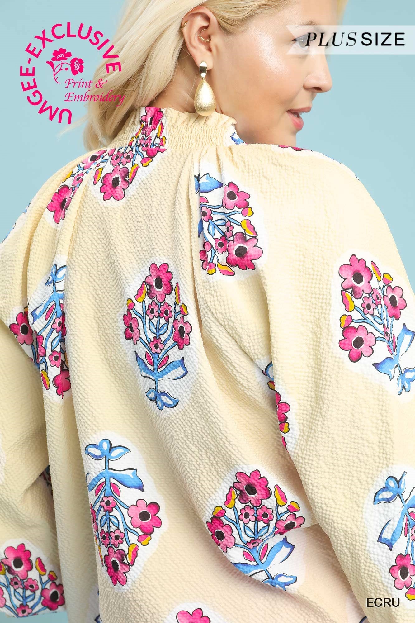 Wildflower Medallion Top