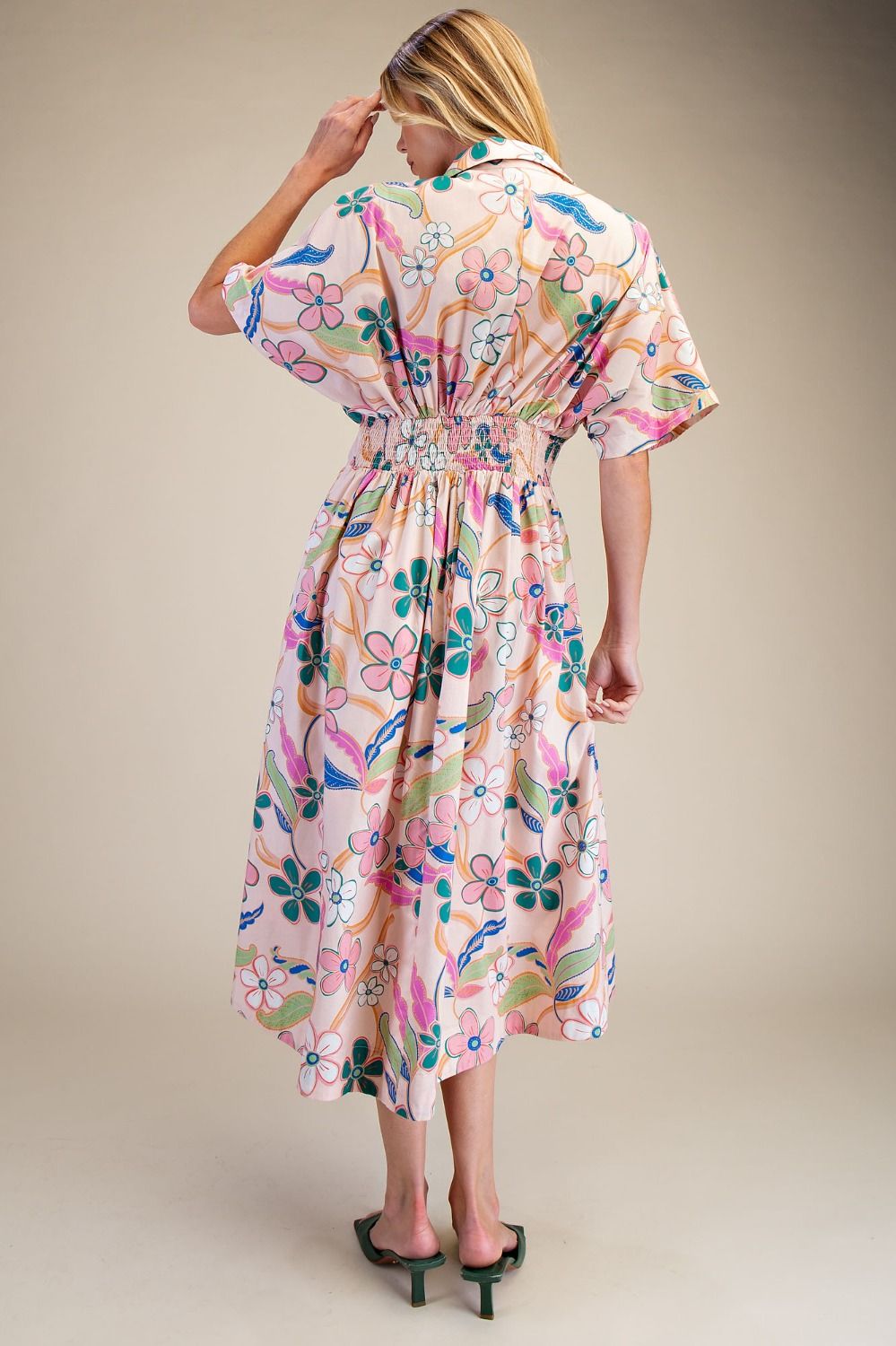 Curvy Petal & Vine Dress