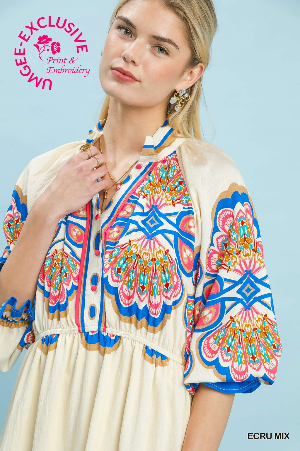 Boho Mosaic Midi