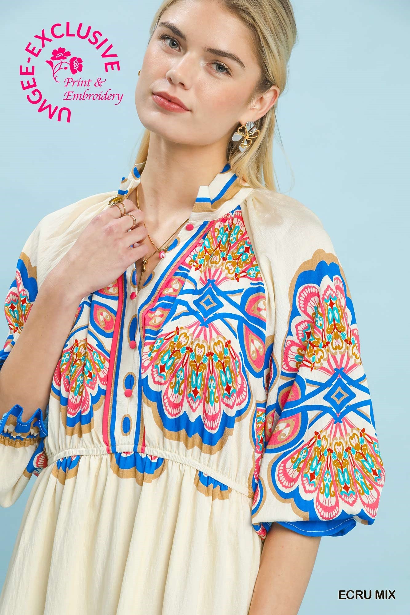 Boho Mosaic Midi