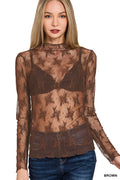 Lace Mesh Top