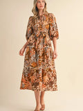 Amber Grove Midi Dress