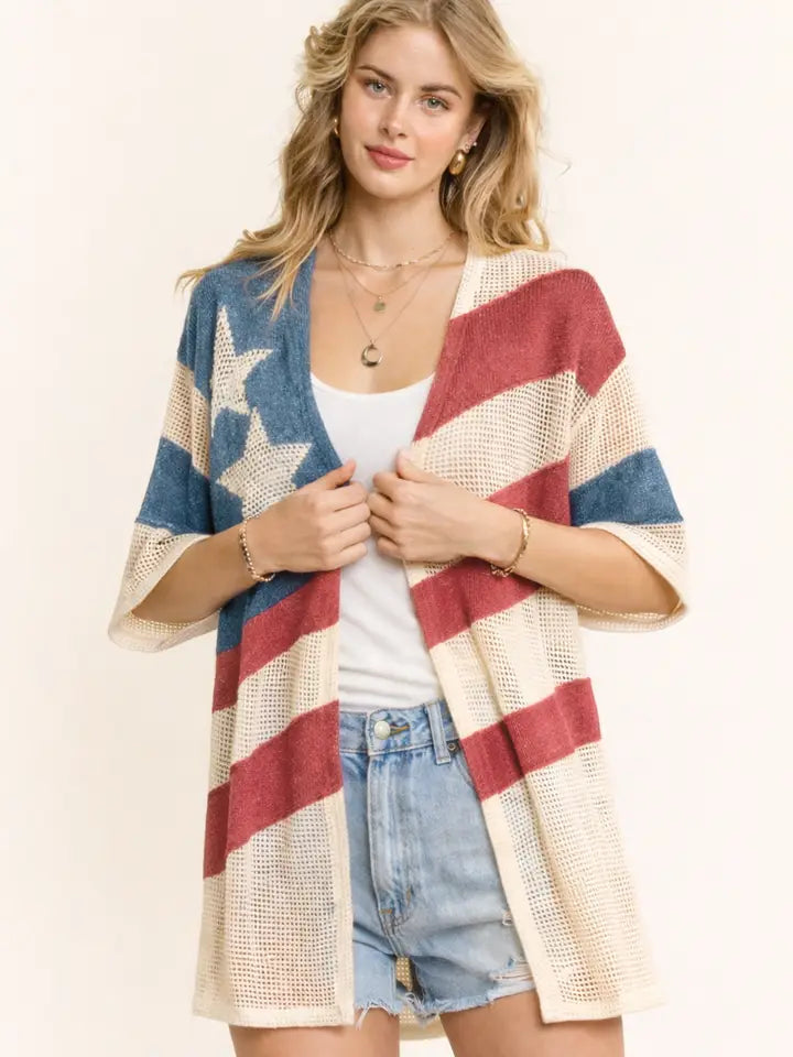 Stars & Stripes Kimono