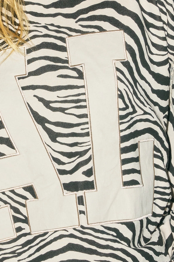 Alabama Zebra Print Pullover
