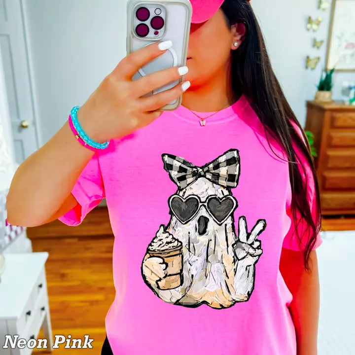 Preppy Ghost Graphic Tee