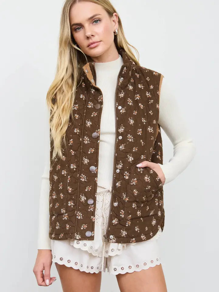 Country Blooms Vest