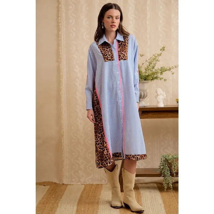 The Savannah Shirt Dress