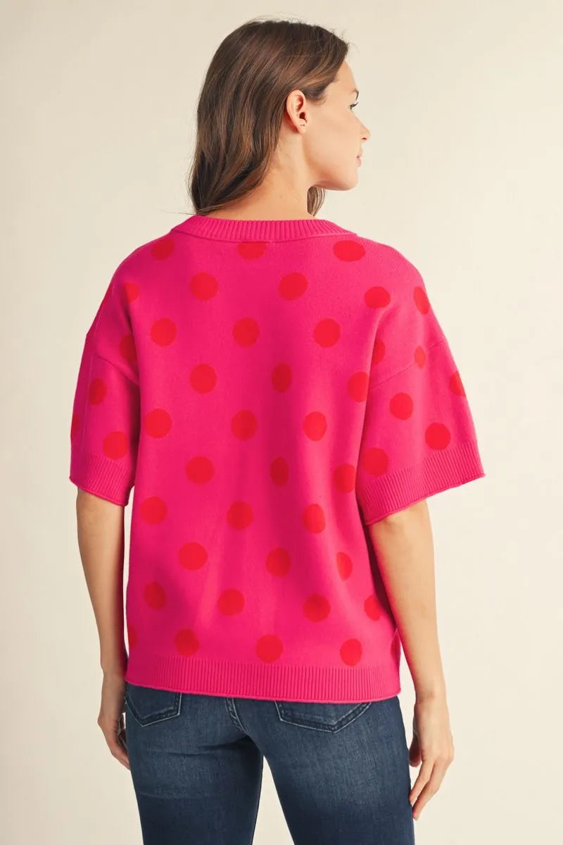 Dainty Dots Sweater