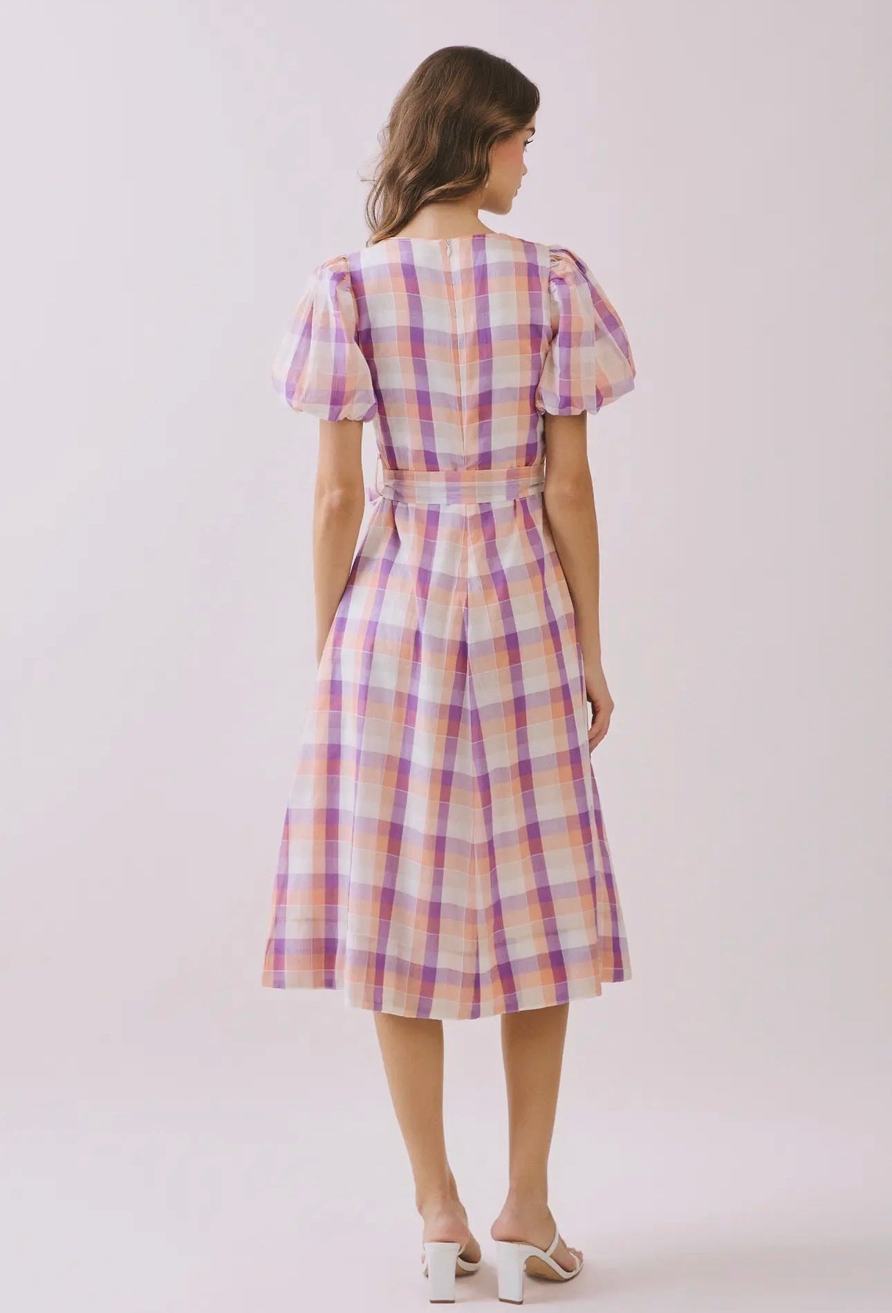 Gingham in All its Glory Midi