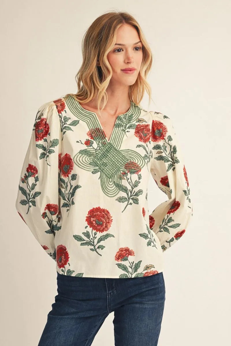 The Heirloom Floral Top