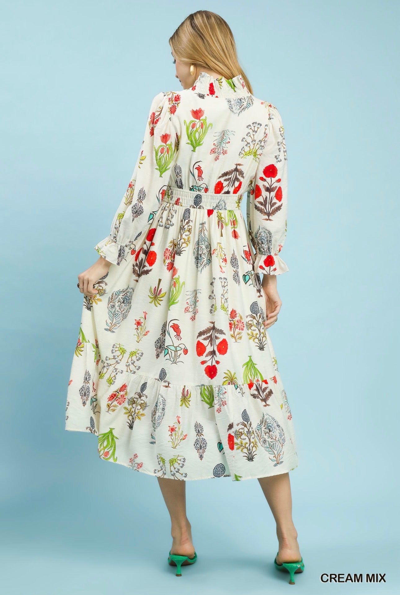 Secret Garden Midi Dress