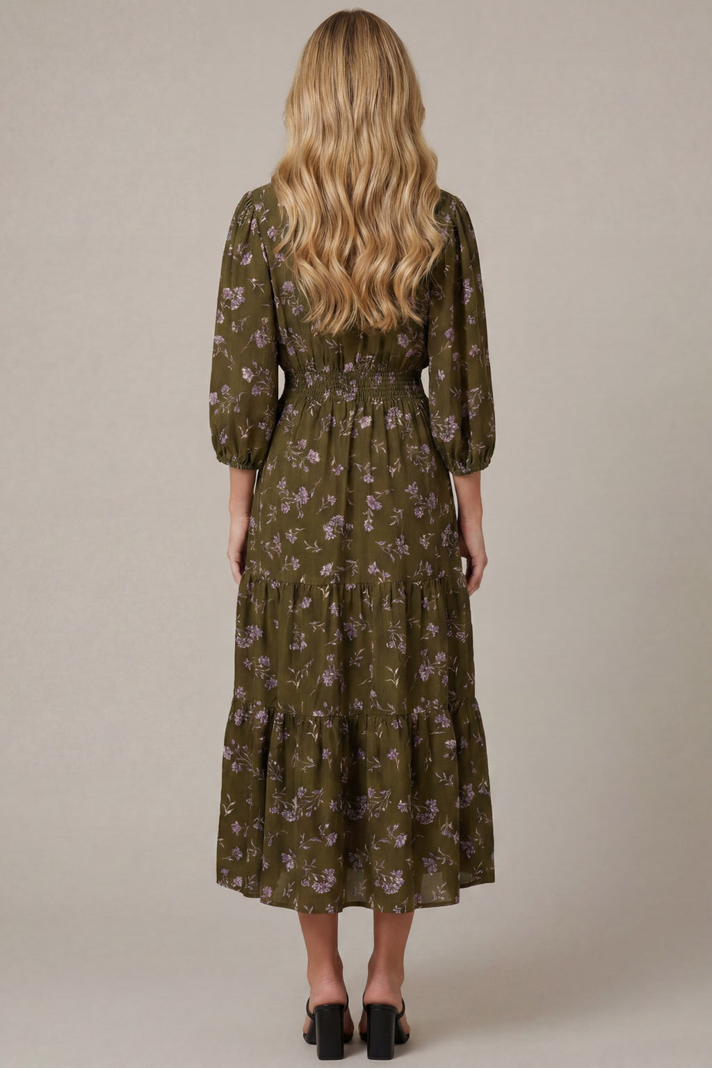 The Olive Branch Midi Dress