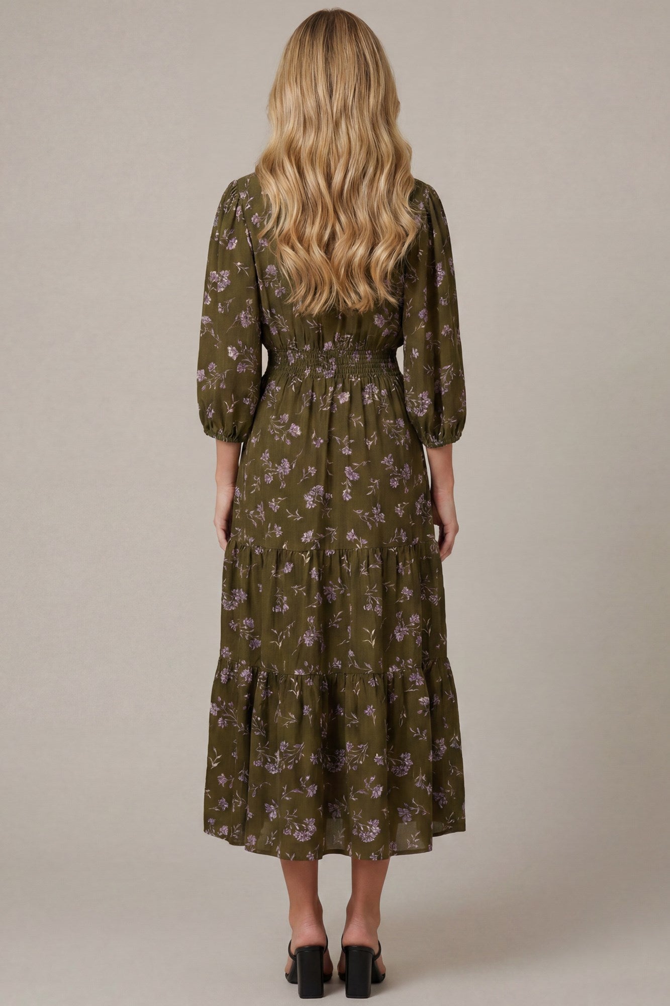 The Olive Branch Midi Dress