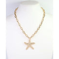 Parma Starfish Link Necklace