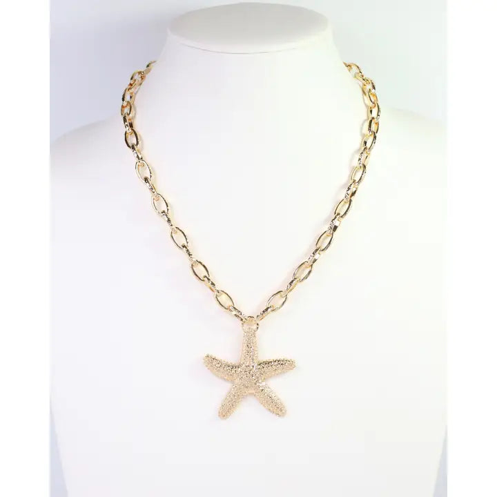Parma Starfish Link Necklace