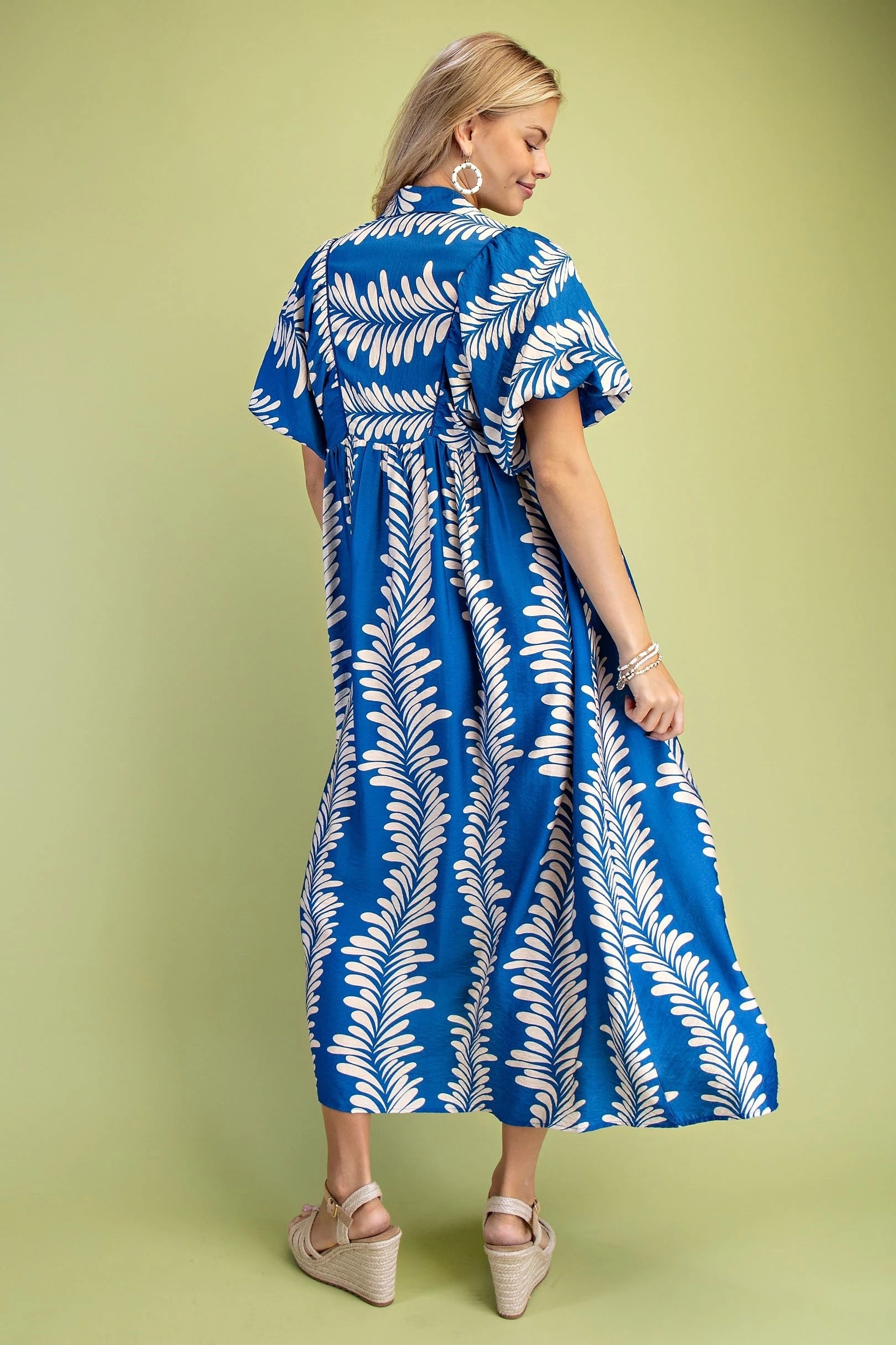 Palm Leaf Dress