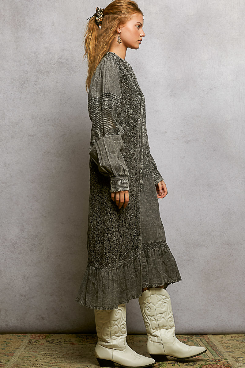 Folklore Denim Dress