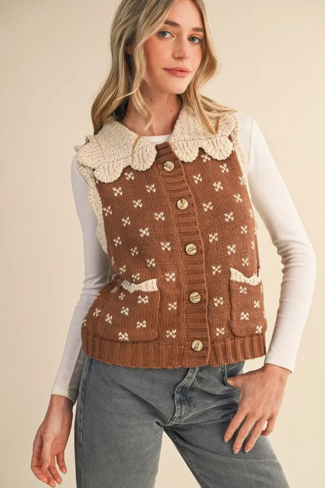 Sweet Maple Sweater Vest
