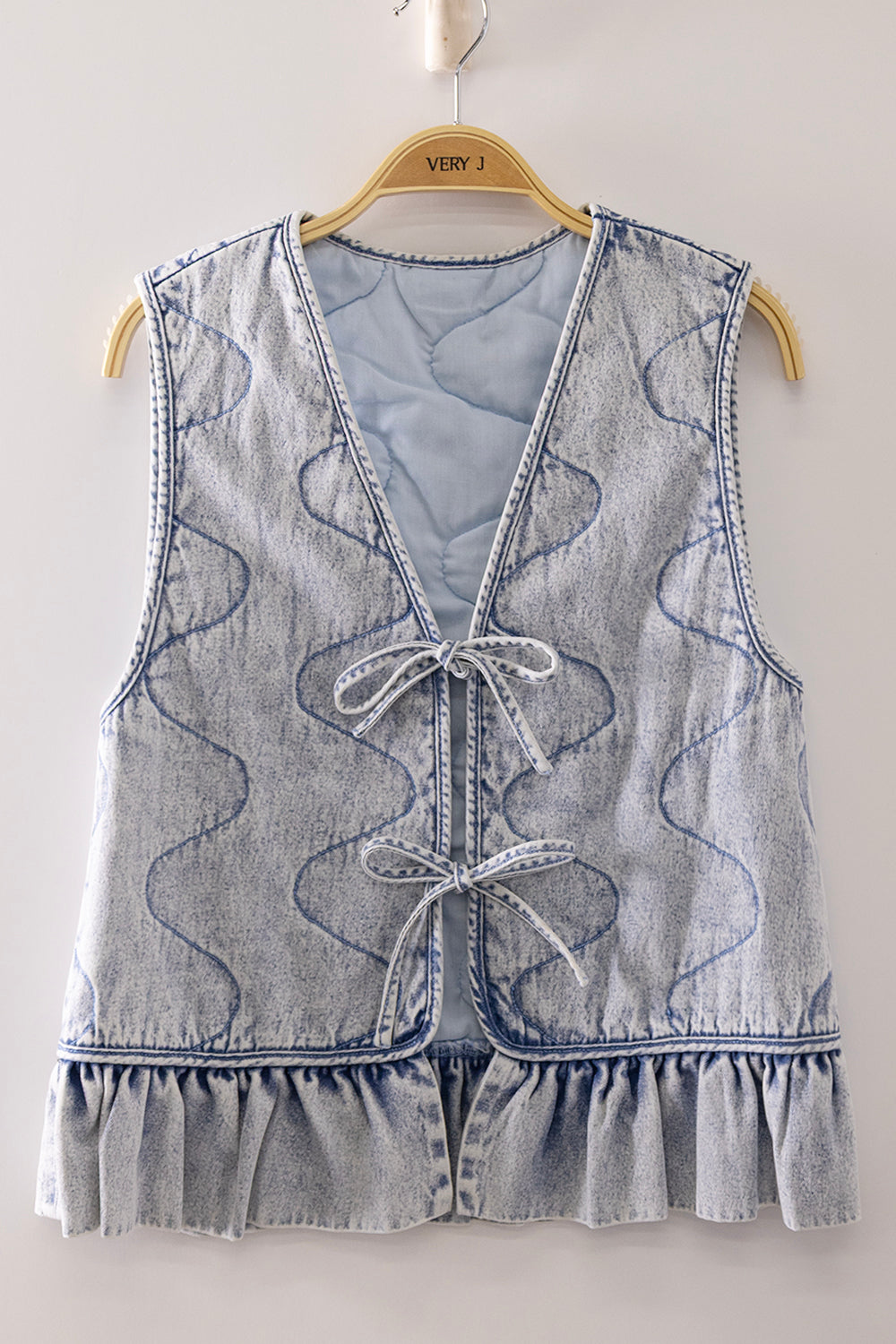 Indigo Wash Denim Vest