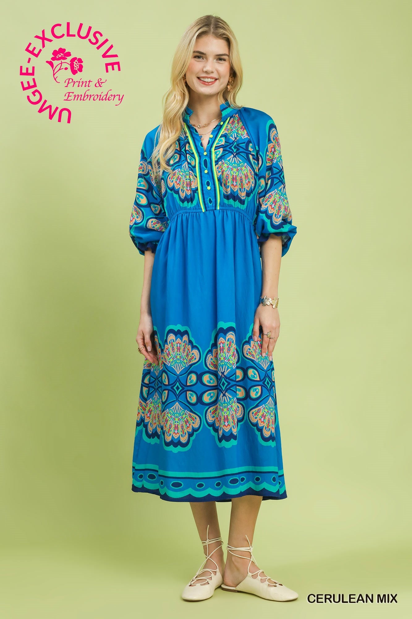 Boho Mosaic Midi