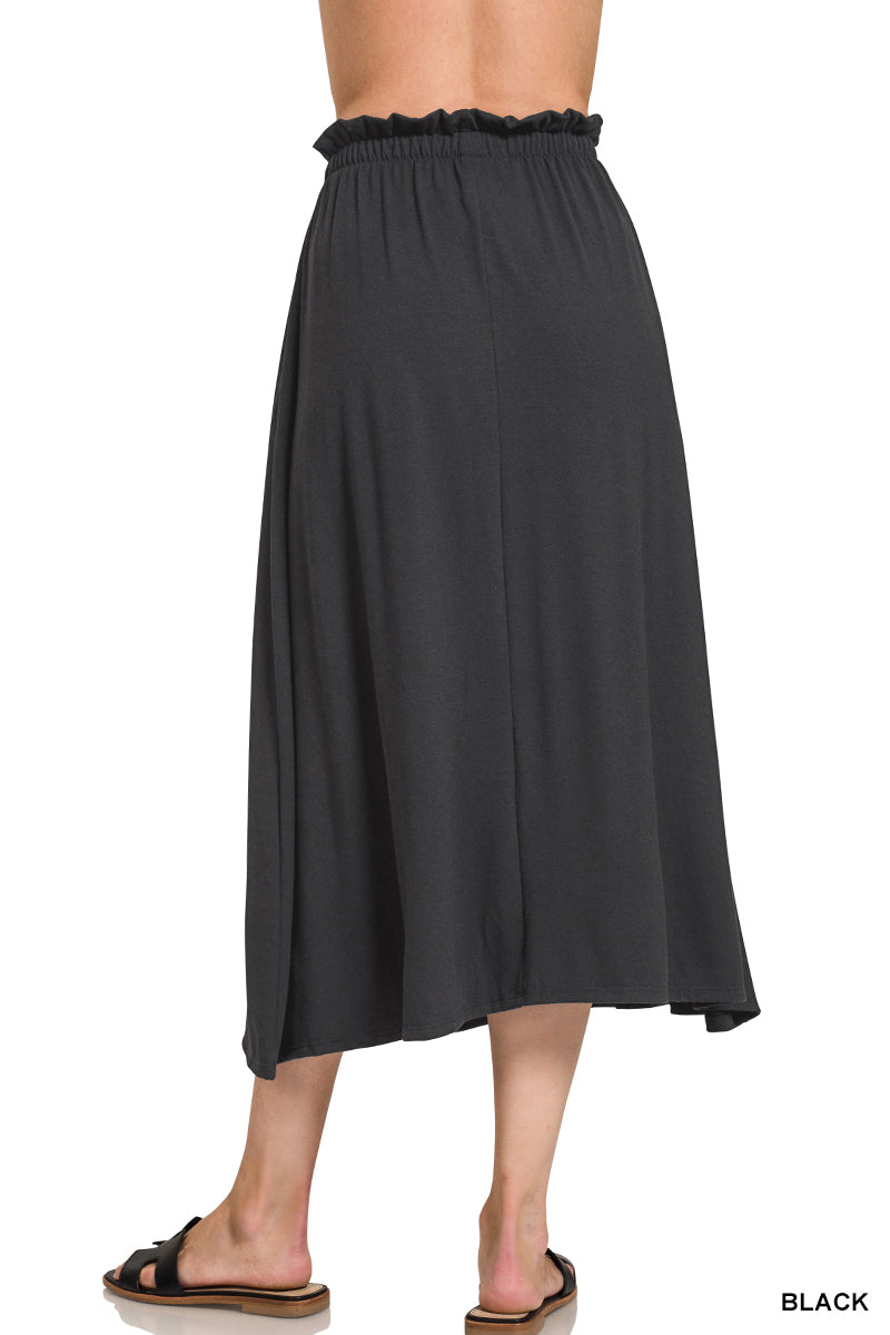 Solid Black Skirt