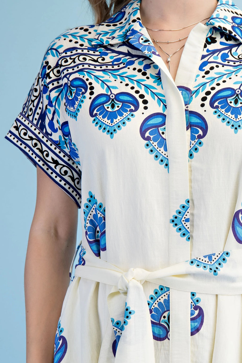 Peacock Garden Dress