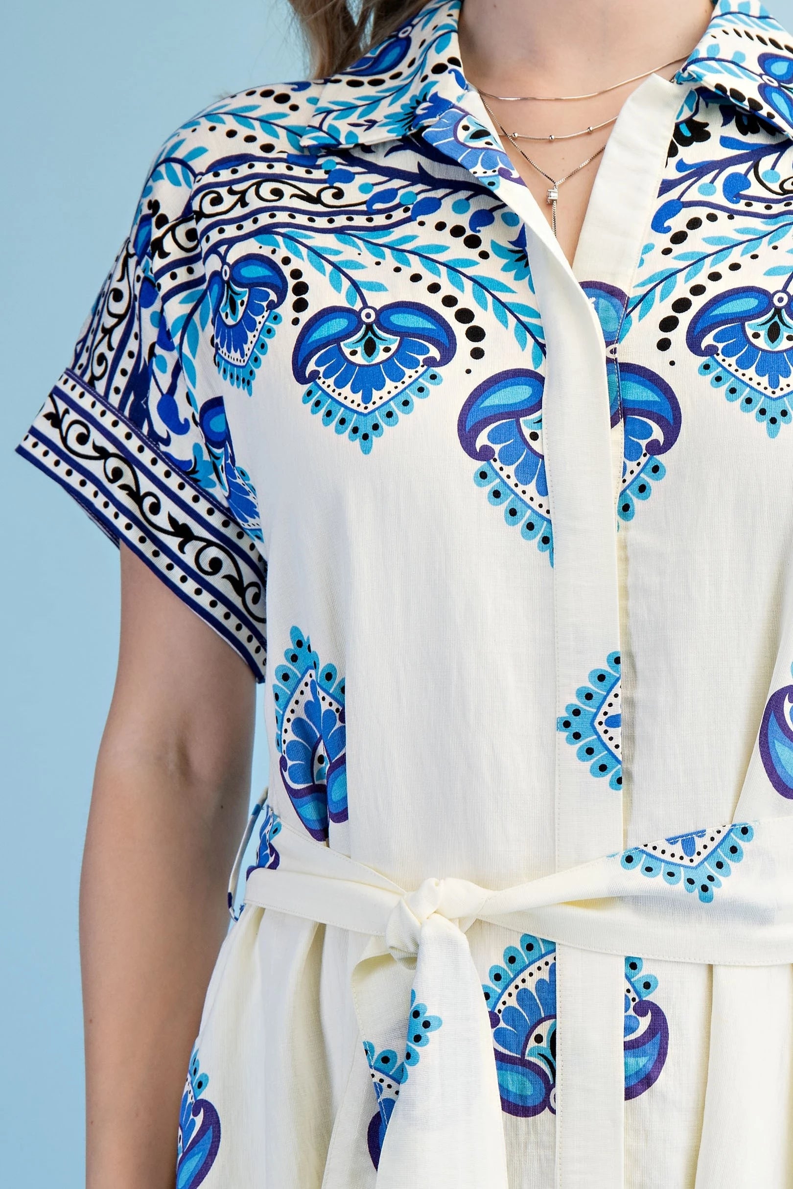 Peacock Garden Dress