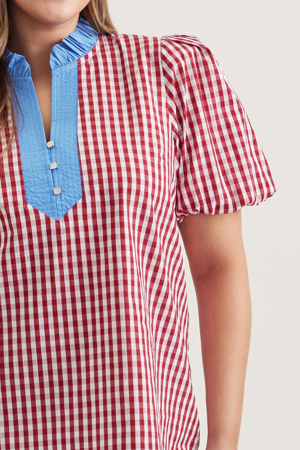 Liberty Gingham Top