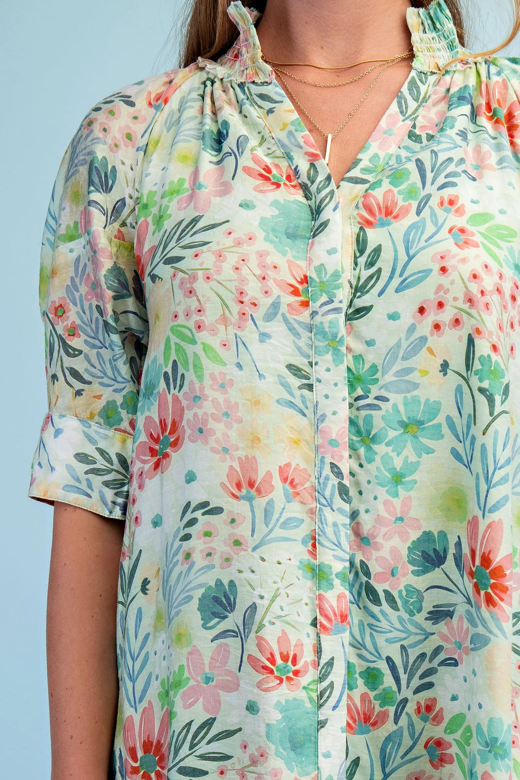 Blushing Blooms Maxi