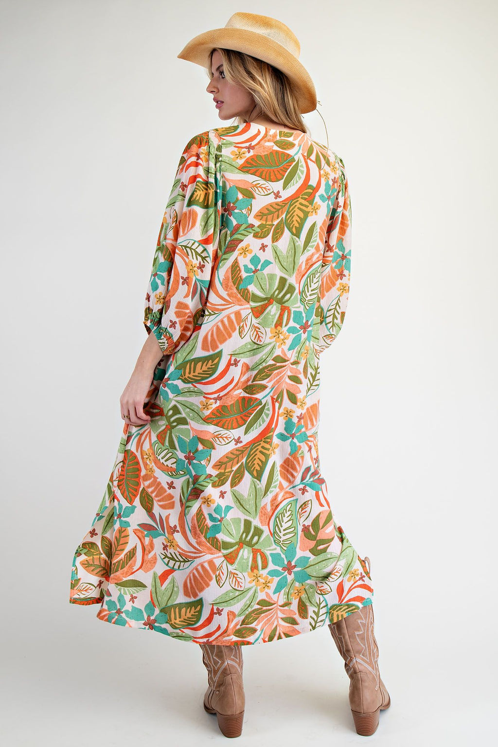 Jungle Luxe Midi Dress