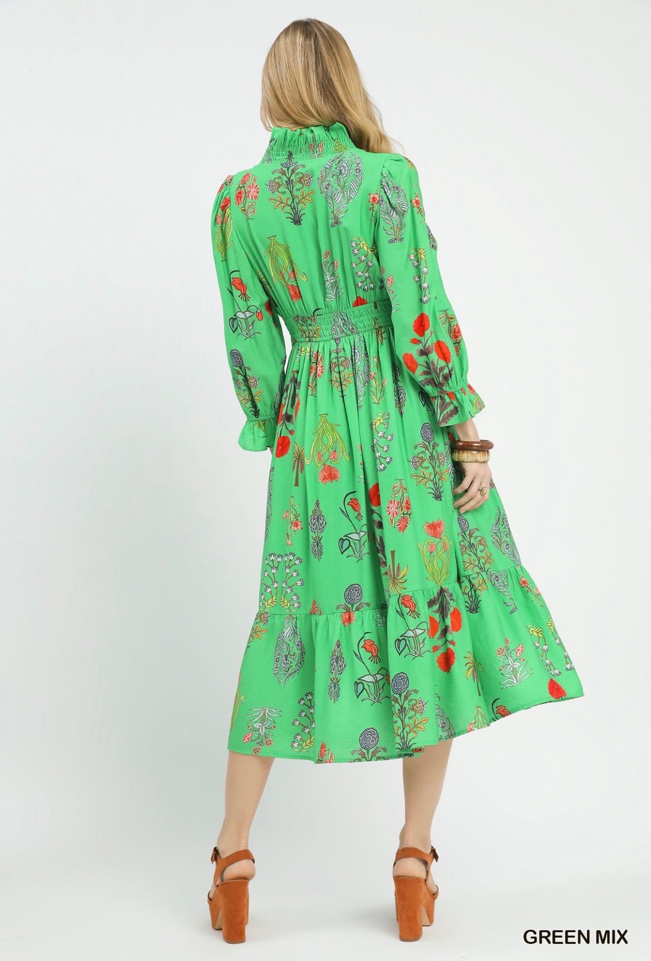 Secret Garden Midi Dress