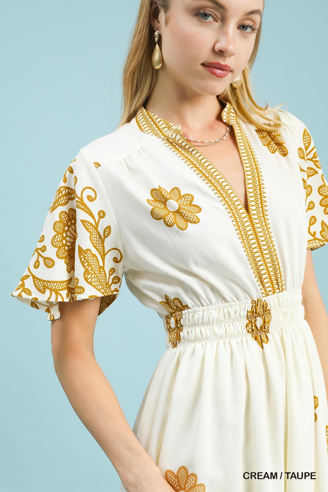 Golden Bloom Midi