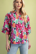 Raspberries & Sunshine Top