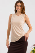 Curvy Sleeveless Layering Top