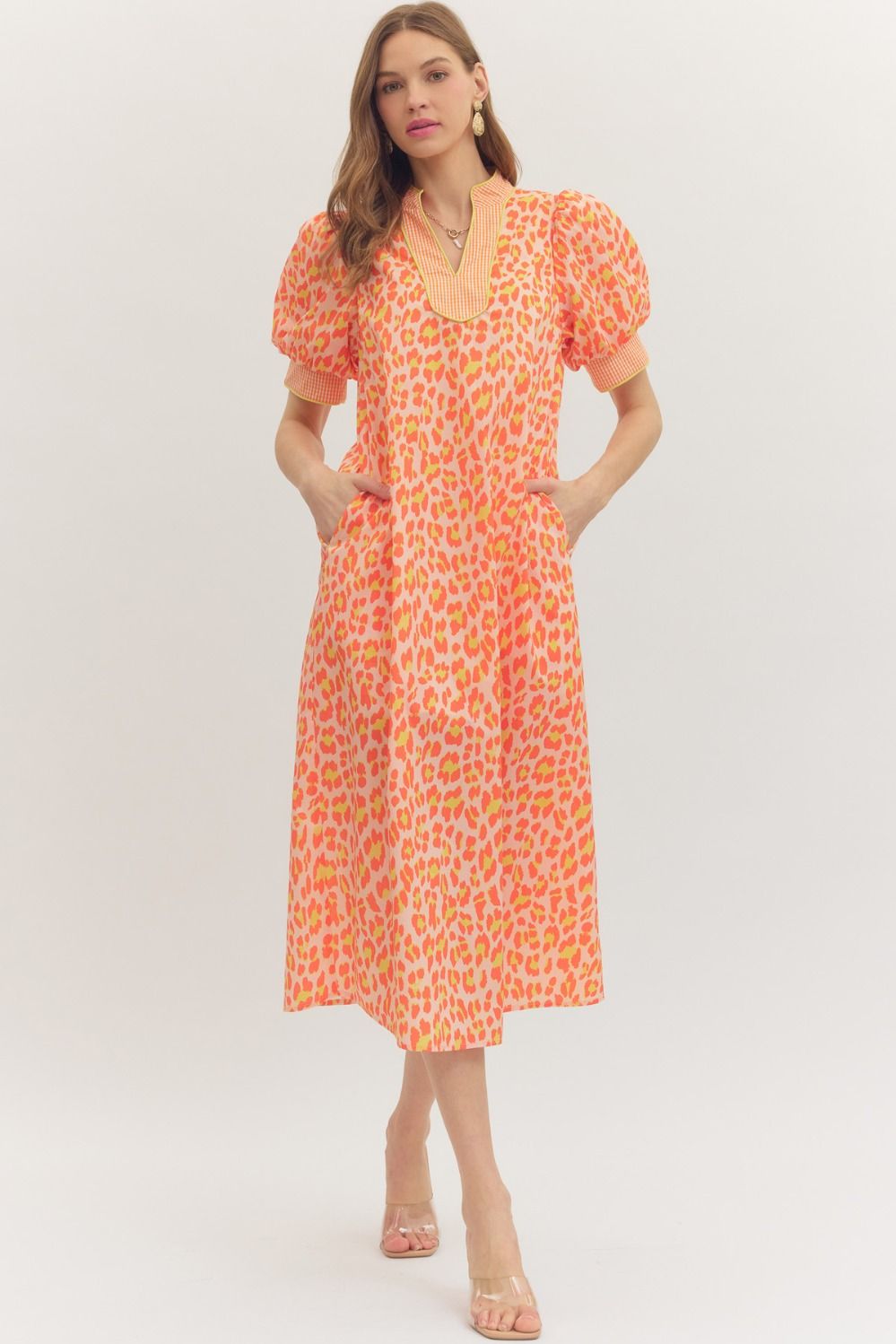 Spotted in Paradise Dress