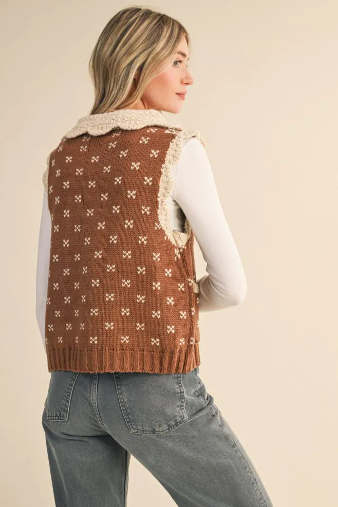 Sweet Maple Sweater Vest