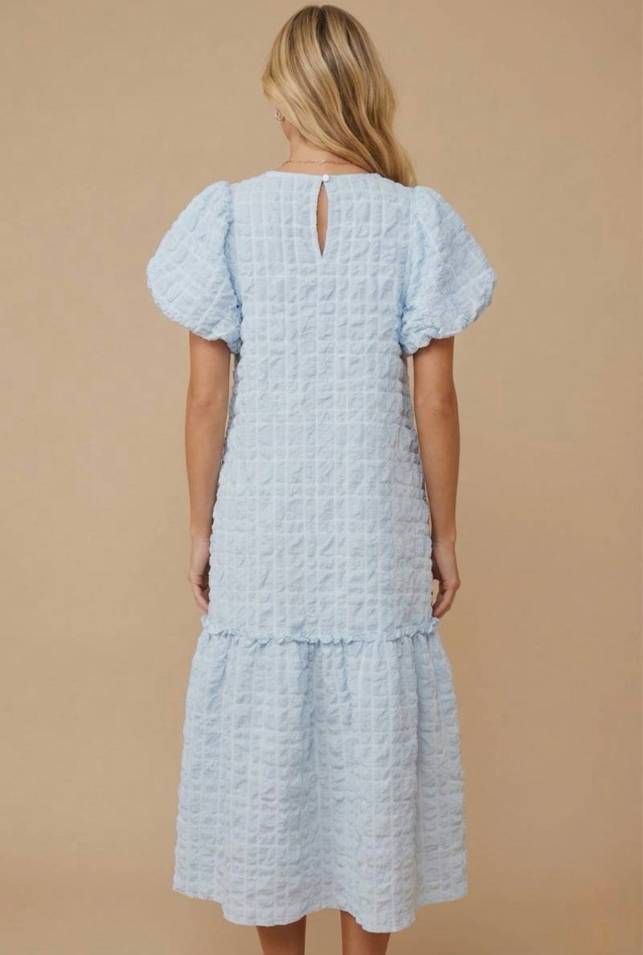Curvy Dainty Skies Dress