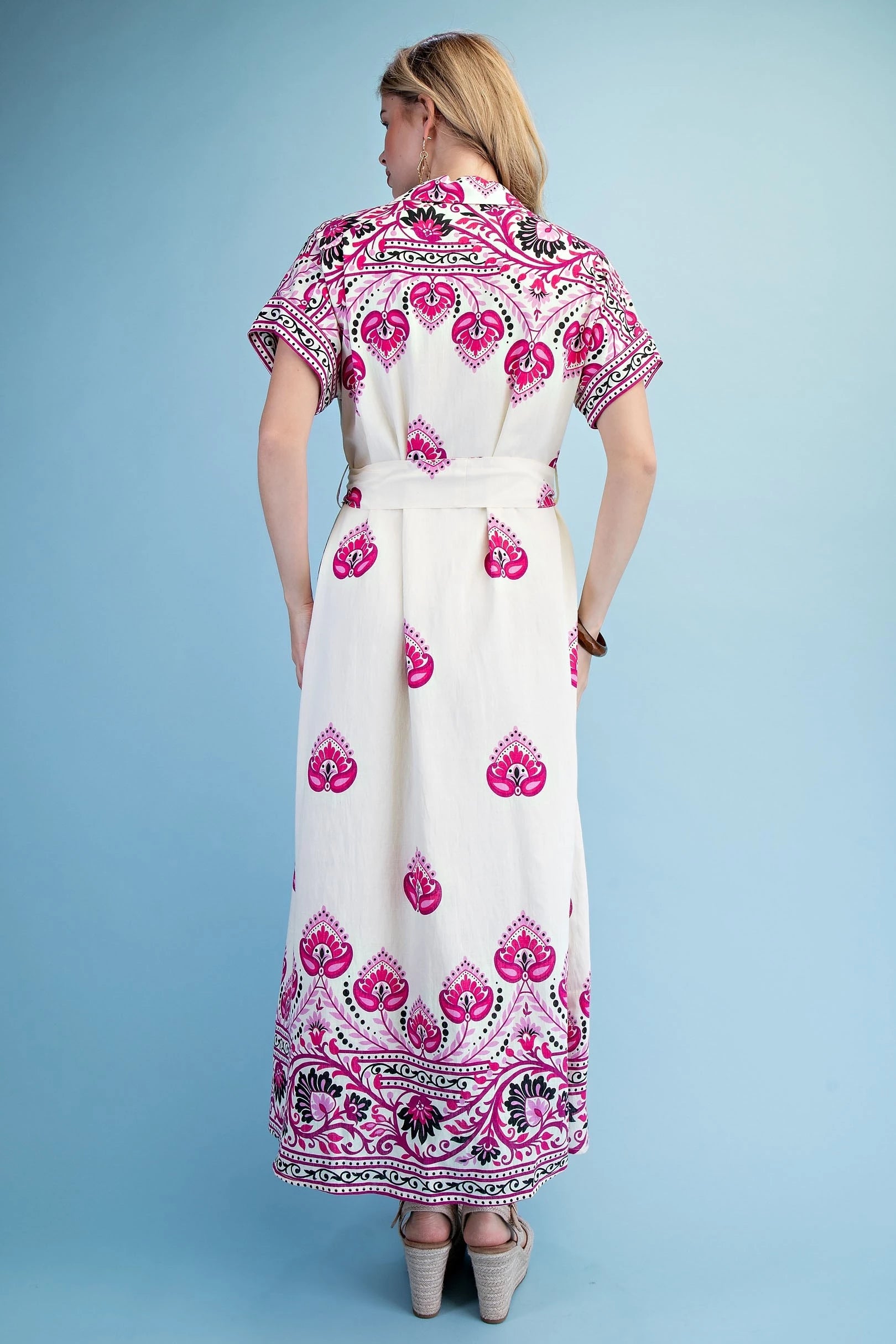 Peacock Garden Dress