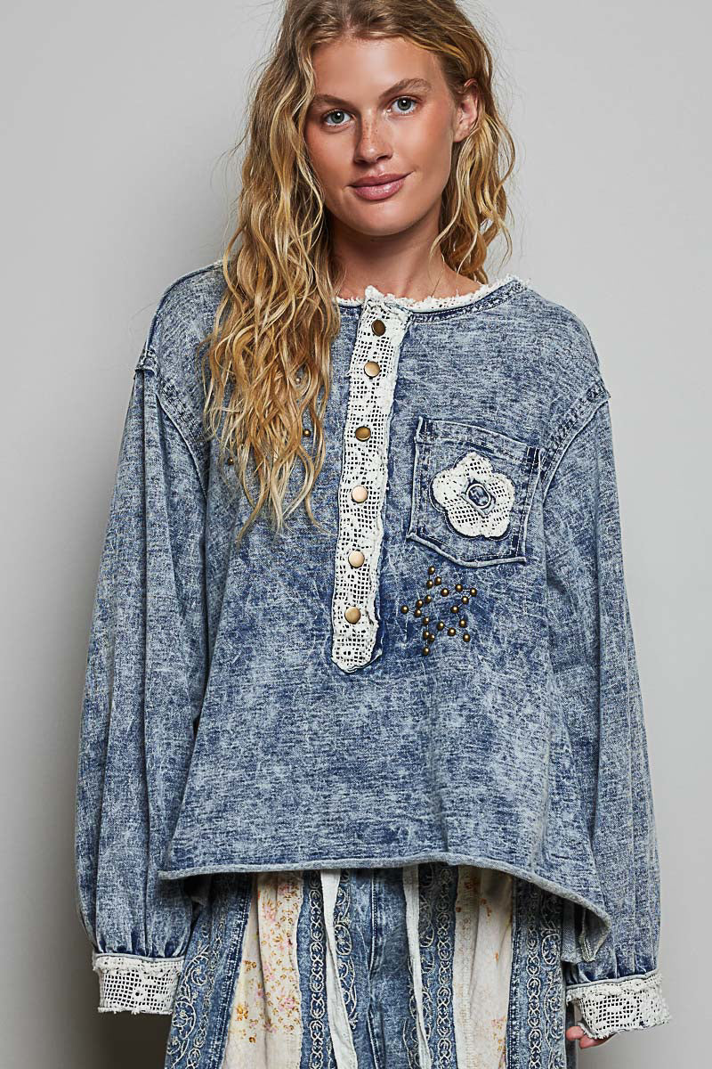 Blue Jean Belle Top