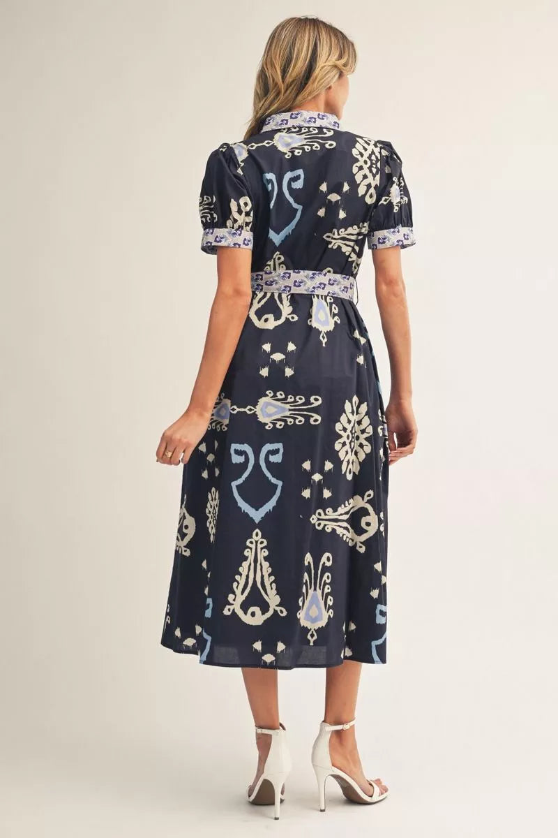 The Indigo Isle Dress