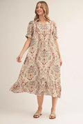 Vintage Damask Dress