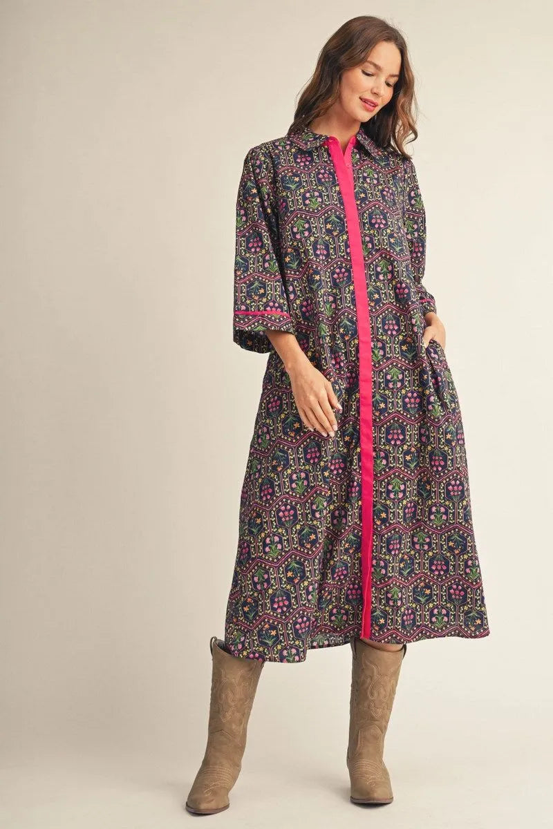 Free Spirit Floral Dress