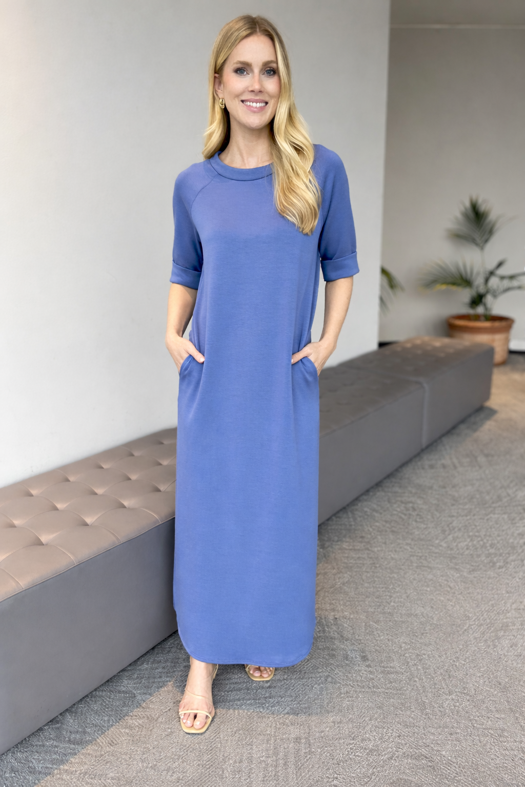 Scuba Maxi Dress